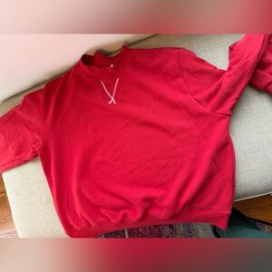 Parke Firecracker Red Classic Red Sweatshirt L/XL SOLD OUT